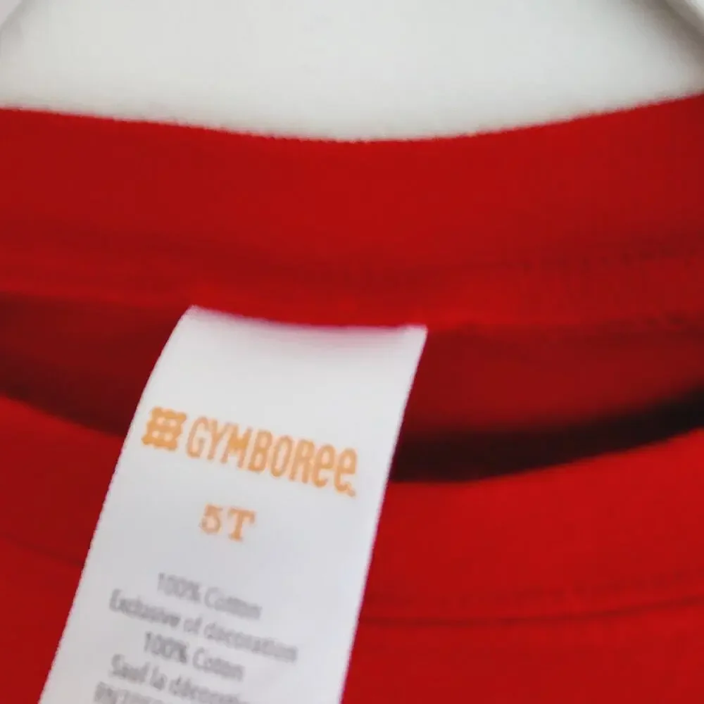 Gymboree 5T tee good all year